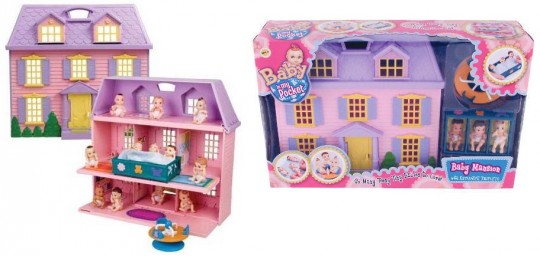 Baby In My Pocket Mansion Playset &pound;11.99 @ Matalan