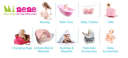 Baby Items 10% Off @ Minene Baby Items 10% Off @ Minene