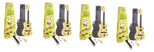 SpongeBob Squarepants Acoustic Junior Guitar Outfit &pound;28 @ Amazon