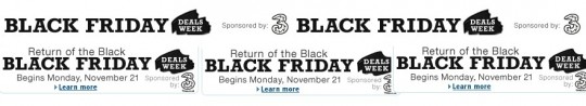 Black Friday Starts Tomorrow @ Amazon