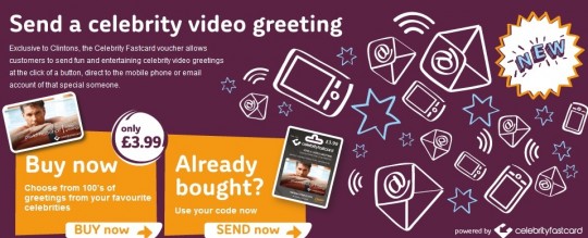 Clinton Cards Celebrity Video Greeting Review Clinton Cards Celebrity Video Greeting Review