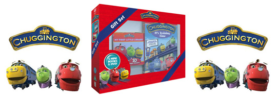 Chuggington DVD And Mini Book Gift Set £9.95 @ The Hut Chuggington DVD And Mini Book Gift Set £9.95 @ The Hut