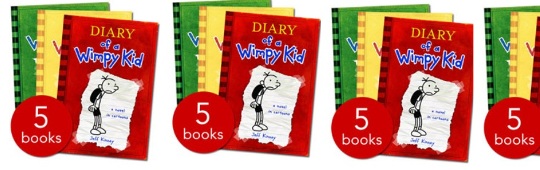 New Diary Of A Wimpy Kid Collection &pound;6.99 @ The Book People