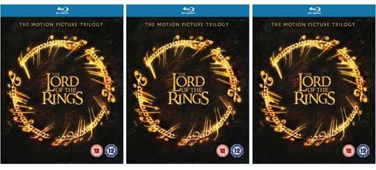 Lord Of The Rings Trilogy (Blu ray) &pound;11.11 @ Play