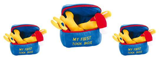 My First Tool Box - Soft Plush Toy Set &pound;6.44 @ eBay The Magic Toy Shop