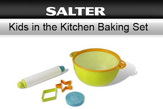 Salter Kids In The Kitchen Baking Set £4.99 @ Home Bargains Salter Kids In The Kitchen Baking Set £4.99 @ Home Bargains