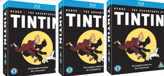 The Adventures Of Tintin Blu-ray &pound;16.98 @ Sendit