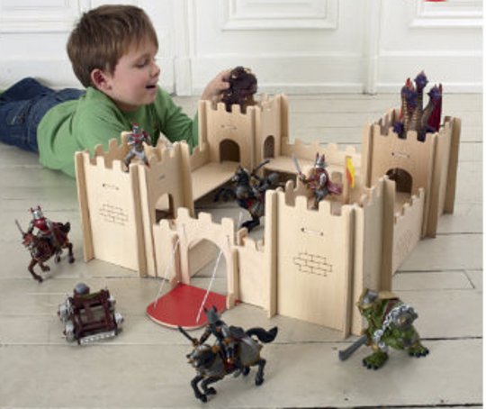 Wooden Knight&rsquo;s Fortress &pound;14 @ Early Learning Centre