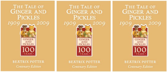 The Tale of Ginger And Pickles Centenary Edition &pound;1 @ Red House Books