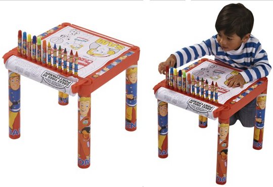 Fireman Sam Colouring Table £7.50 @ Very Fireman Sam Colouring Table £7.50 @ Very