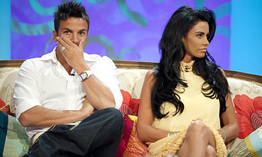 Celebaby: Peter And Jordan Bury The Hatchet