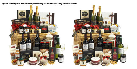 Free Competitions: Win A Christmas Hamper Worth £1000 Free Competitions: Win A Christmas Hamper Worth £1000