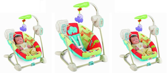 Fisher Price Luv U Zoo Baby Swing And Seat &pound;59.49 @ Amazon