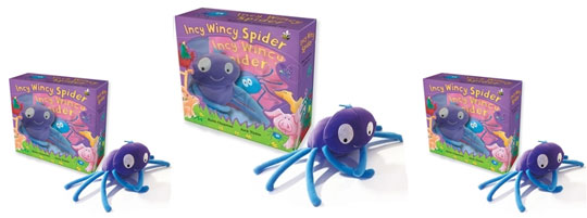 Incy Wincy Spider Book And Toy Set &pound;4.49 @ Play