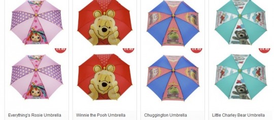ELC Kid&rsquo;s Umbrellas &pound;3.60 @ ELC