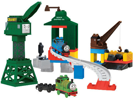 Thomas And Friends Mega Bloks Cranky At Brendam Docks Playset &pound;10 @ Tesco