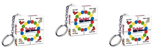 Mini Twister KeyRing &pound;1.29 @ Play.com