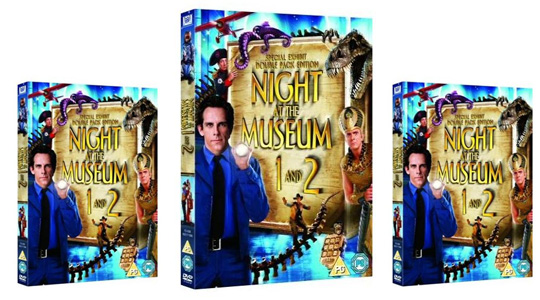 Night At The Museum 1 And 2 on DVD £4.99 @ Play Night At The Museum 1 And 2 on DVD £4.99 @ Play