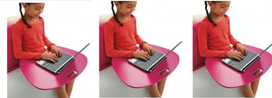 Portable Kids/Adults Pink Laptop Tray £4.99 @ Argos Portable Kids/Adults Pink Laptop Tray £4.99 @ Argos