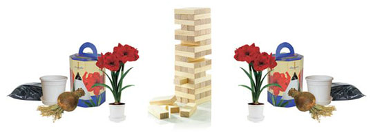 Tower Block Game (think Jenga) Plus Free Amarylis Kit &pound;2.75 @ Viking 
