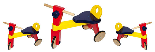 Wooden Tricycle &pound;19.54 @ Little Green Earthlets