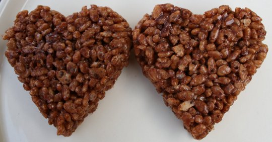 Rice Crispy Hearts Rice Crispy Hearts