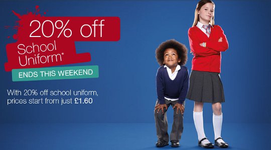 20% Off School Uniforms @ Marks And Spencer 20% Off School Uniforms @ Marks And Spencer