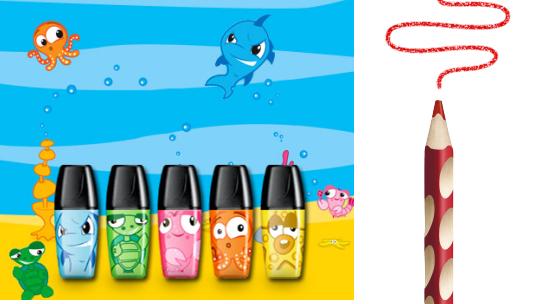 Stabilo Easy Colors And Boss Mini Ocean Friends Review