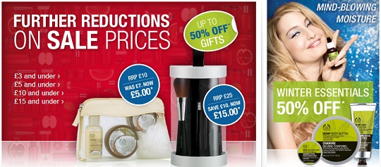 The Body Shop Promotional Code: 20% Off Sale Items