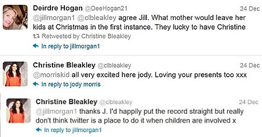 Celebaby: Bleakley v Rivas