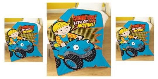 Bob The Builder Fleece Blanket &pound;2.99 @ Play