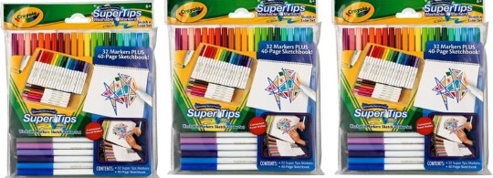 Crayola Supertips Sketch And Colour Set &pound;6.99 @ Argos