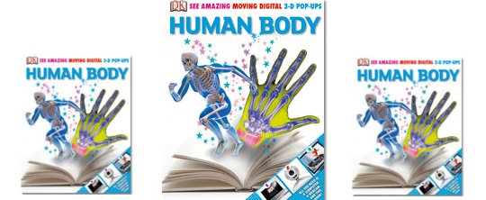 Human Body 3D Pop-Up Book &pound;3 @ The Book People