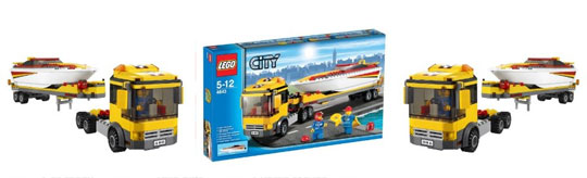 LEGO City Power Boat Transporter &pound;16.99 @ Amazon