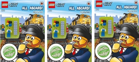 Lego City All Aboard Activity Book With Lego Minifigure &pound;2.99 @ WH Smith