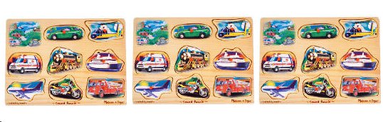 Melissa and Doug Vehicle Sound Puzzle £5.96 @ Tesco Melissa and Doug Vehicle Sound Puzzle £5.96 @ Tesco