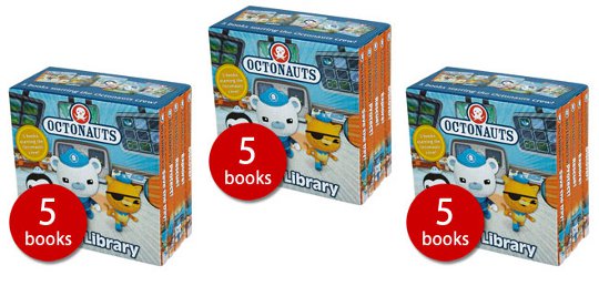 Octonauts Little Library Book Set £2.24 @ Red House Books Octonauts Little Library Book Set £2.24 @ Red House Books