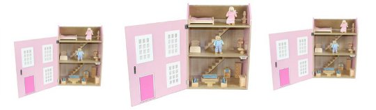 Wooden Dolls House &pound;19.99 @ The Entertainer