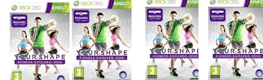 Kinect Your Shape Fitness Evolved 2012 &pound;17.99 @ Play.com