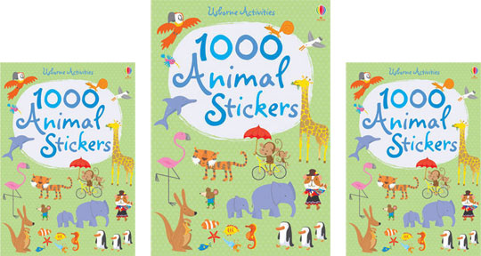 1000 Animal Stickers Sticker Book &pound;3.99 @ The Book People