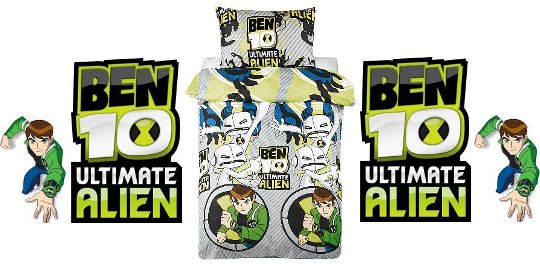 Ben 10 Single Duvet And Fleece Set &pound;9.50 @ Tesco