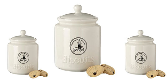 Mrs Bridges Ceramic Biscuit Barrel (With Biscuits!) &pound;4.80 @ Debenhams