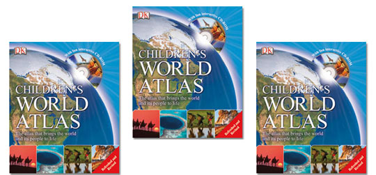 Children's World Atlas With Interactive CD &pound;6.49 @ Red House Books