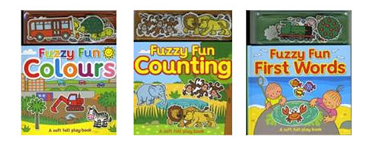 Three Fuzzy Fun Books &pound;2.97 @ ChoicesUK