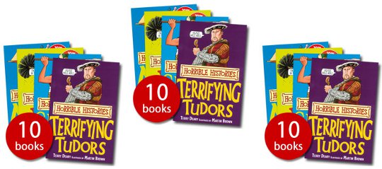 10 Horrible Histories Books &pound;9.99 @ The Book People
