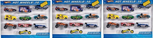 Hot Wheels 10 Car Pack £4.99 @ Argos Hot Wheels 10 Car Pack £4.99 @ Argos