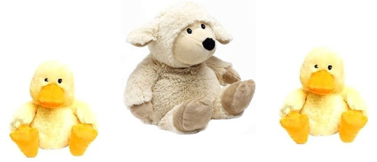 Various Microwaveable Teddies On Sale @ Amazon