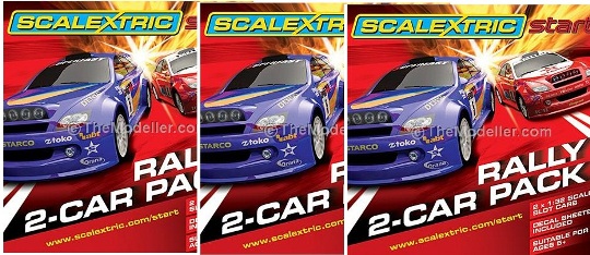 Scalextric Start Rally Twin Pack &pound;19.99 @ TheModeller
