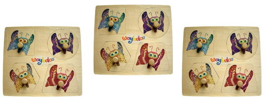 Waybuloo Butterfly Peg Puzzle £1.99 @ MailOrderExpress Waybuloo Butterfly Peg Puzzle £1.99 @ MailOrderExpress
