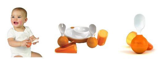 Tomy mOmma Feeding Range Developmental Meal Set (Orange) &pound;5.19 @ Amazon
